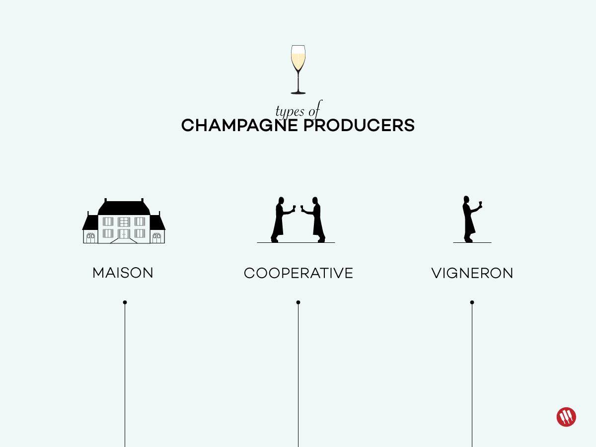 Types of Champagne Producers